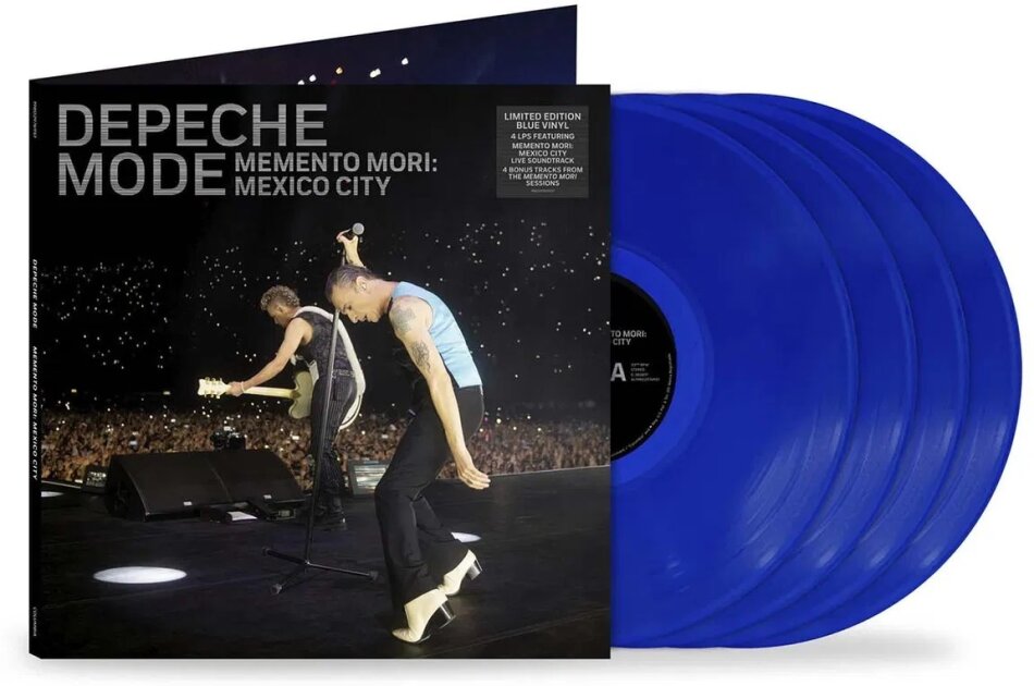 Depeche Mode - Memento Mori: Mexico City + Bonustrack, Blue Vinyl, 4 LPs