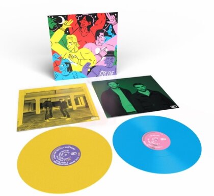 Groove Armada - GA25 (2025 Reissue, CH Exclusive, BMG, Yellow & Blue Vinyl, LP)