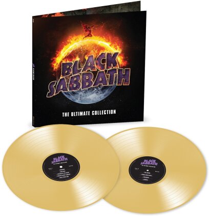Black Sabbath - The Ultimate Collection (2025 Reissue, CH Exclusive, BMG, Gold Vinyl, 2 LP)