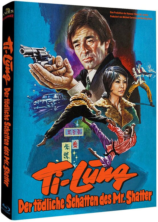 Ti Lung - Der tödliche Schatten des Mr. Shatter (1974) Cover B, Limited Edition, Mediabook