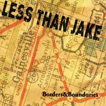 Less Than Jake - Borders & Boundaries (2025 Reissue, Fat Wreck Chords, 25th Anniversary Edition, Yellow Vinyl, 2 LPs)