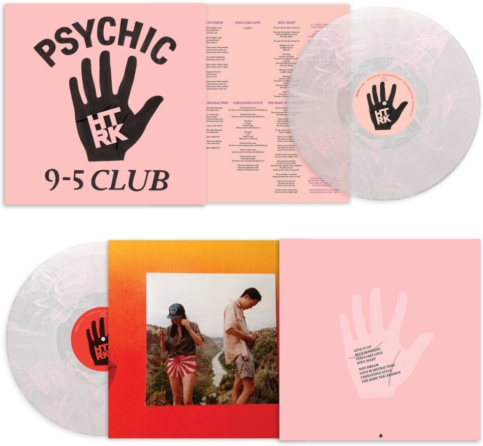 Htrk - Psychic 9-5 Club 2025 Reissue, Clear W/Pink Swirl Vinyl, LP