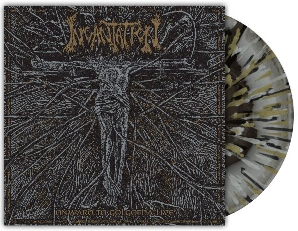 Incantation - Onward To Golgotha Live Splatter Vinyl, 2 LPs