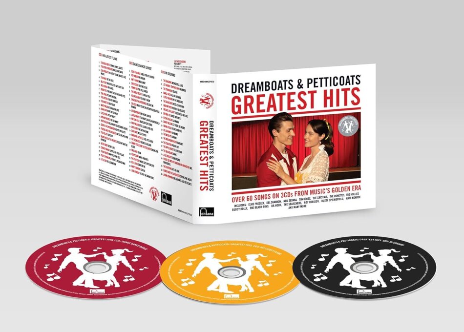 Dreamboats & Petticoats - The Greatest Hits 3 CDs
