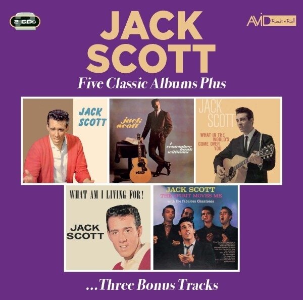 Jack Scott - Five Classic Albums Plus 2 CDs