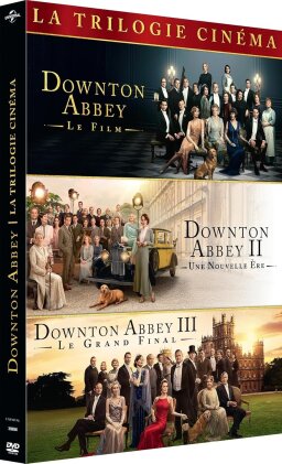 Downton Abbey 1-3 - Downton Abbey - Le film (2019) / Downton Abbey 2 : Une nouvelle &egrave;re (2022) / Downton Abbey 3 : Le Grand final (2025) (3 DVDs)