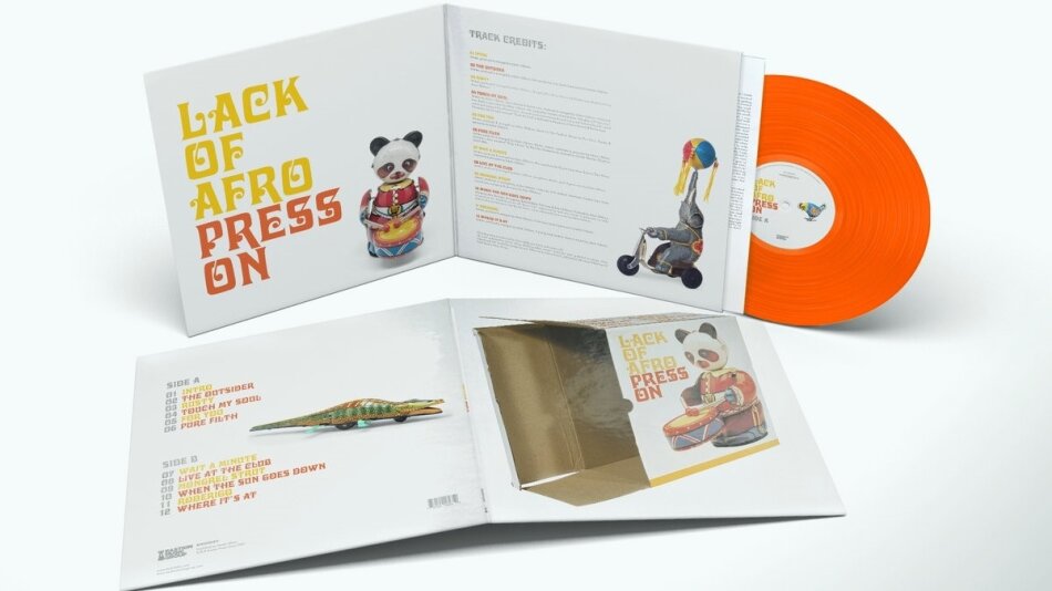Lack Of Afro - Press On Colored, LP
