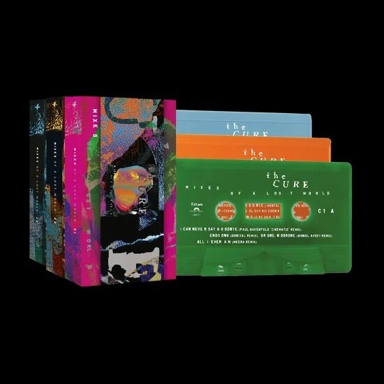 The Cure - Mixes of A Lost World Deluxe Edition, 3 Audio cassettes