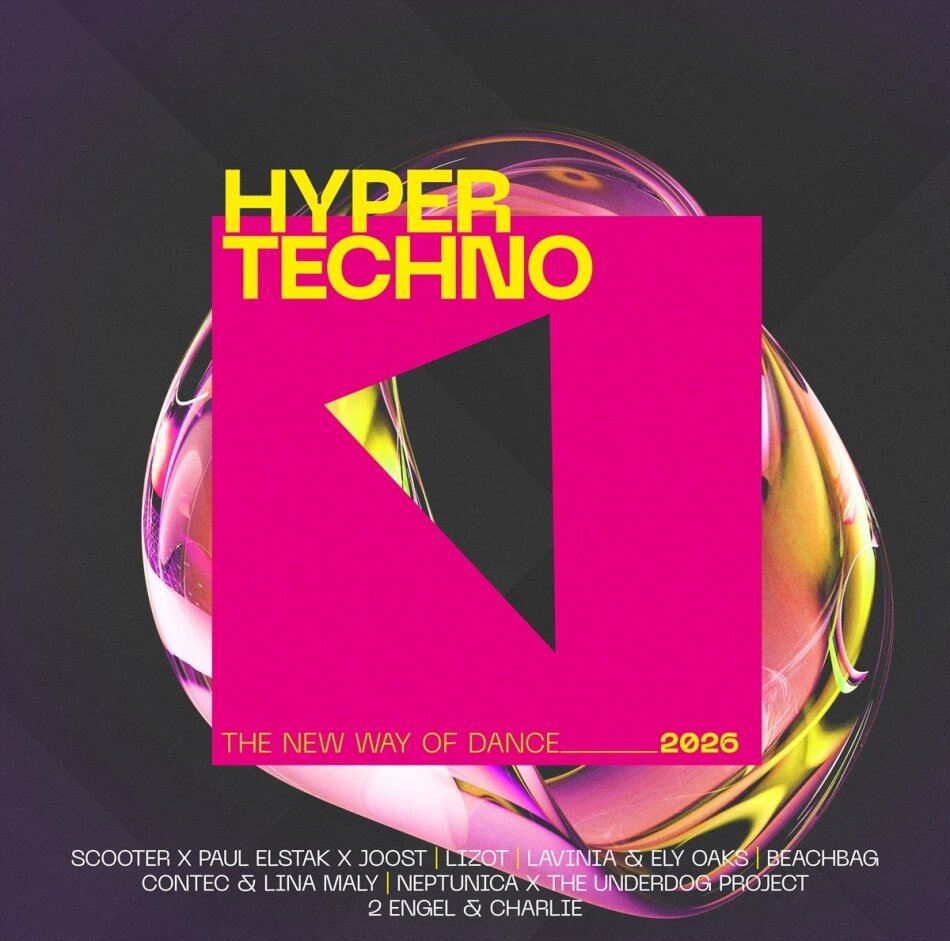 HYPERTECHNO 2026 - The New Way Of Dance 2 CDs