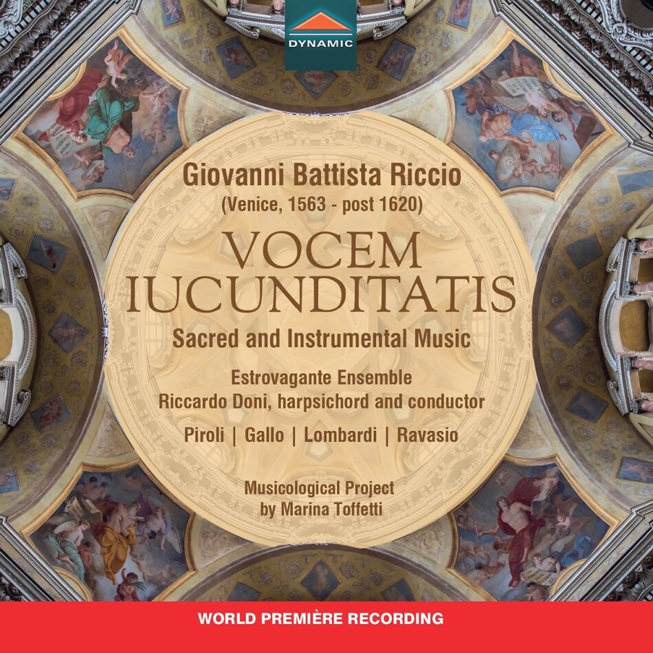 Estrovagante Ensemble, Giovanni Battista Riccio (1563 - post 1620) & Riccardo Doni - Vocem Iucunditatis