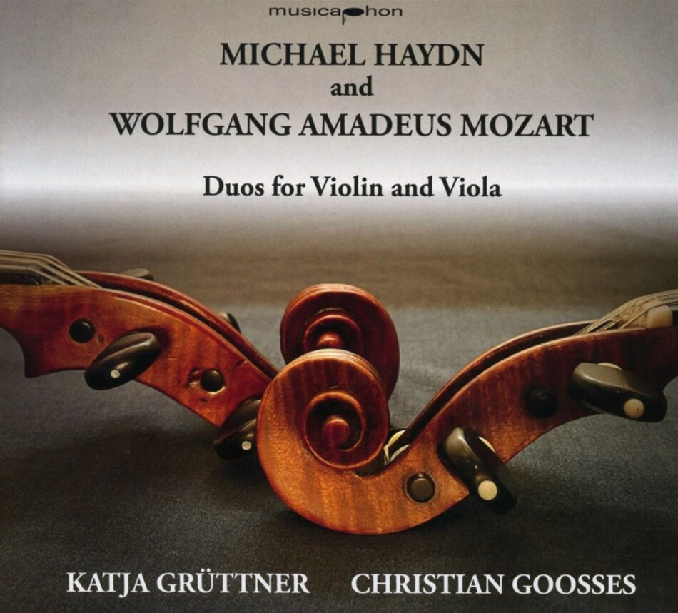 Michael Haydn (1737-1806), Wolfgang Amadeus Mozart (1756-1791), Katja Grüttner & Christian Goosses - Duos For Vn & Viola 2 CDs
