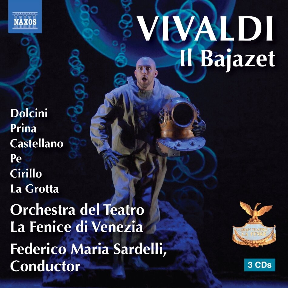 Renato Dolcini, Antonio Vivaldi (1678-1741), Federico Maria Sardelli (*1963) & Orchestra del Teatro La Fenice di Venezia - Il Bajazet 3 CDs