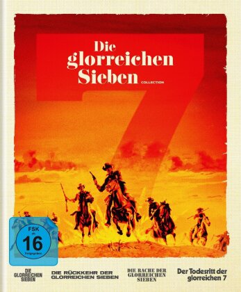 Die glorreichen Sieben Collection (Digibook, Limited Edition, Mediabook, 4K Ultra HD + 5 Blu-rays)