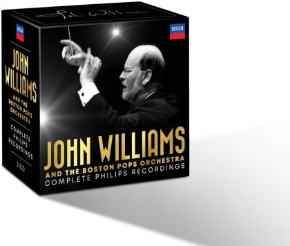 John Williams (*1932) (Komponist/Dirigent) - John Williams - Complete Philips Recordings (2025 Reissue, 21 CDs)