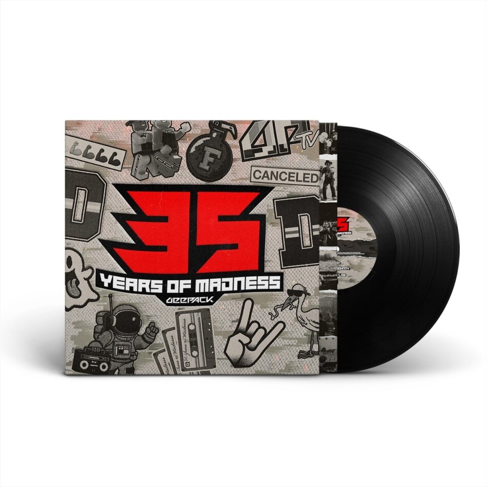 Deepack - 35 Years of Madness LP
