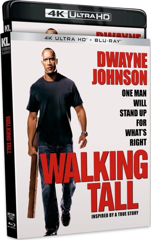 Walking Tall (2004) Pochette réversible, 4K Ultra HD + Blu-ray