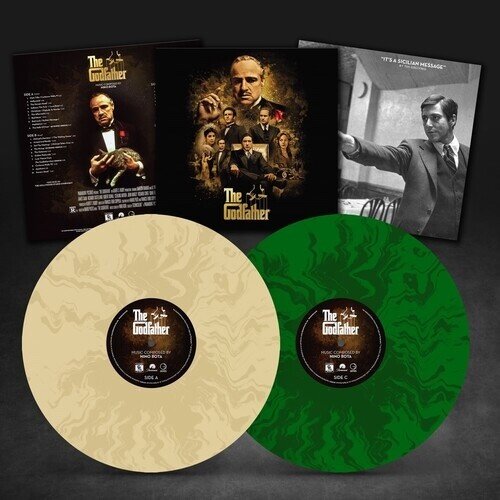 Nino Rota (1911-1979) - Godfather 2025 Reissue, La-La-Land Records, Limited Edition, Cream/Green Vinyl, 2 LPs