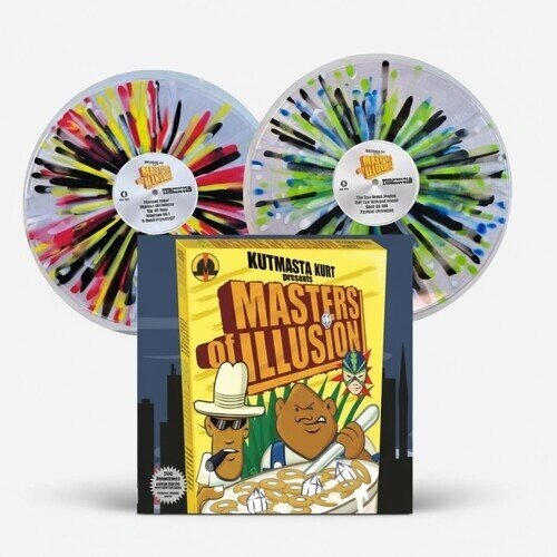 Kutmasta Kurt - Presents Masters Of Illusion 2025 Reissue, Threshold Records, 25th Anniversary Edition, Limited Edition, Splatter Vinyl, 2 LPs