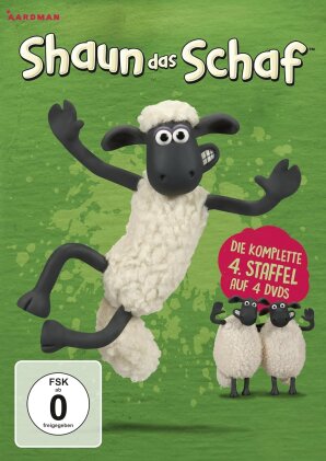 Shaun das Schaf - Staffel 4 (Neuauflage, 4 DVDs)