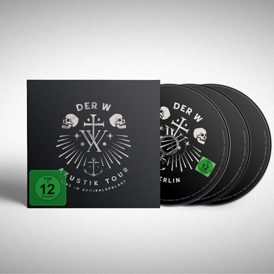 Der W. (Böhse Onkelz) - Akustik Tour - Live im Admiralspalast 2 CDs + Blu-ray