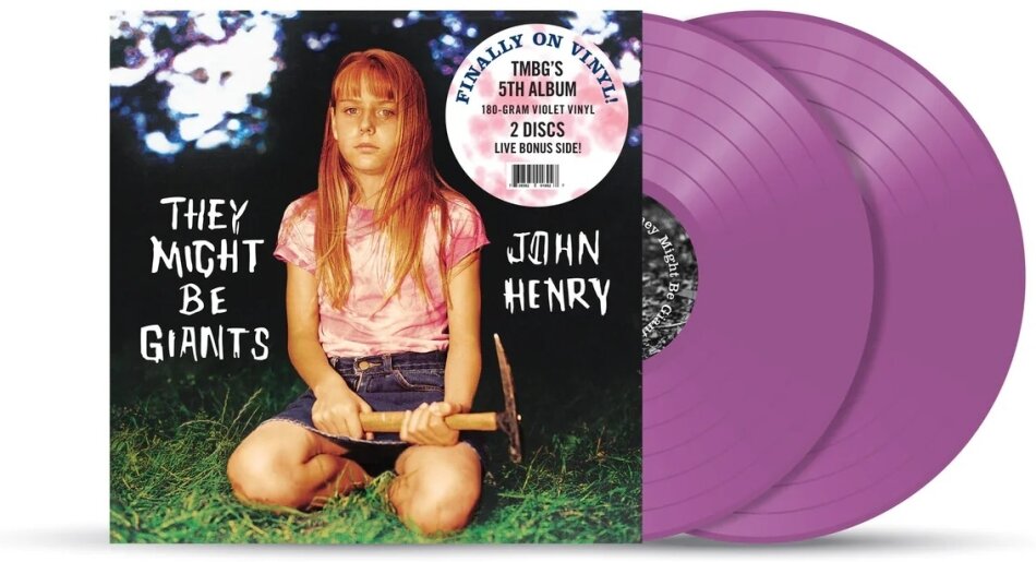 They Might Be Giants - John Henry 2025 Reissue, Idlewild Recordings, Violet Vinyl, LP