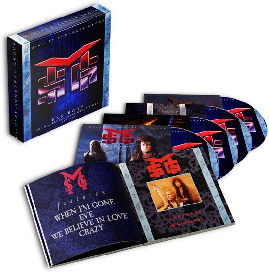 MSG (McAuley Schenker Group) - Bad Boys: The Mcauley Schenker Group Story 1987-1992 4 CD