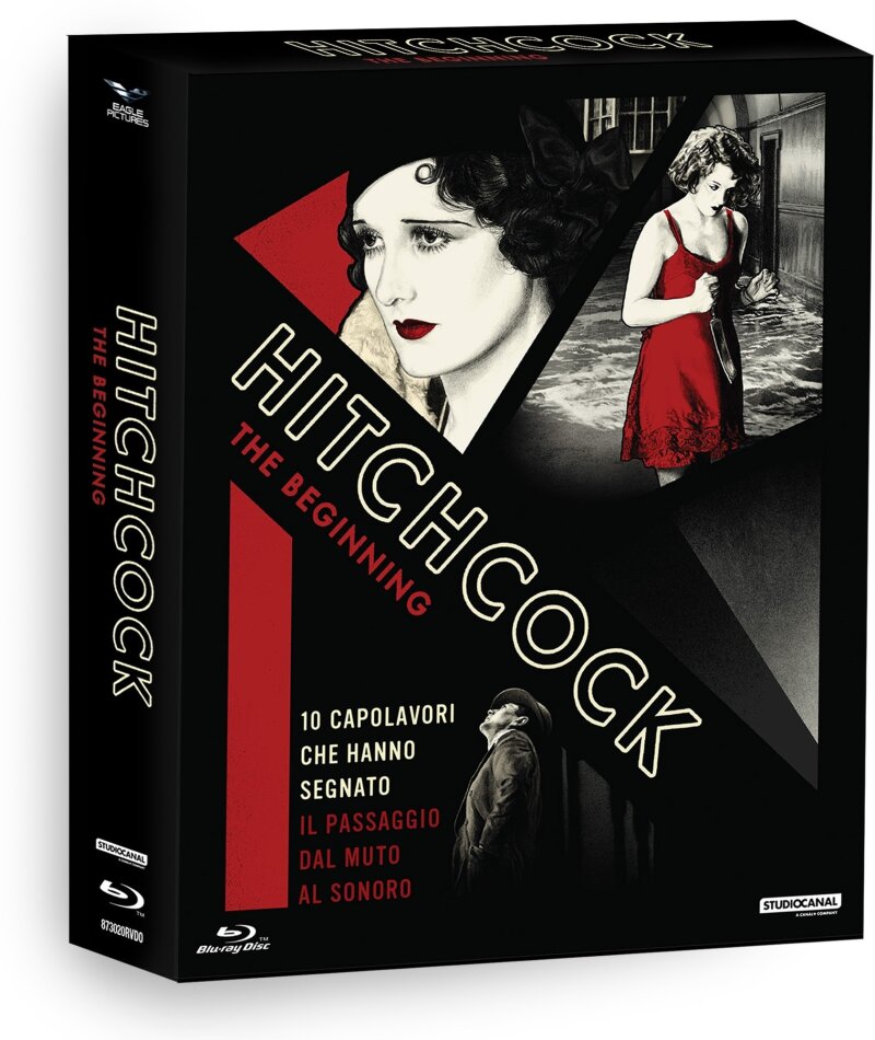 Hitchcock - The Beginning - 10 Film Collection 6 Blu-rays