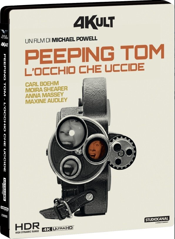 Peeping Tom - L'occhio che uccide (1960) 4Kult, 4K Ultra HD + Blu-ray