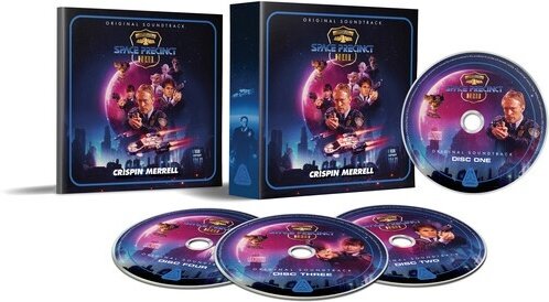 Crispin Merrell - Space Precinct - OST 2025 Reissue, 4 CDs