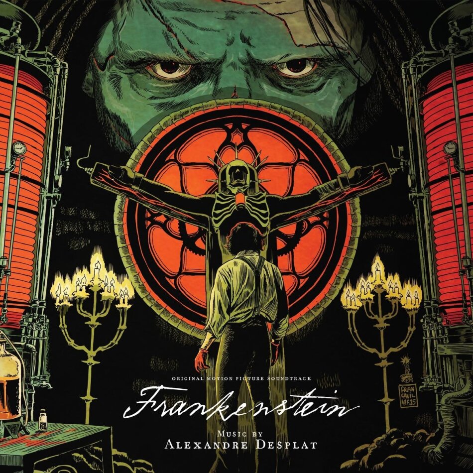 Alexandre Desplat - Frankenstein - OST 140 Gramm, White & Red Splatter Vinyl, 2 LPs