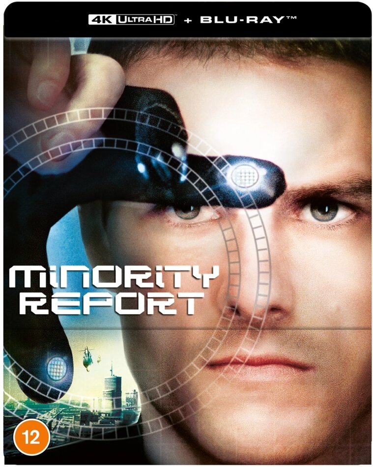 Minority Report (2002) Limited Edition, Steelbook, 4K Ultra HD + Blu-ray