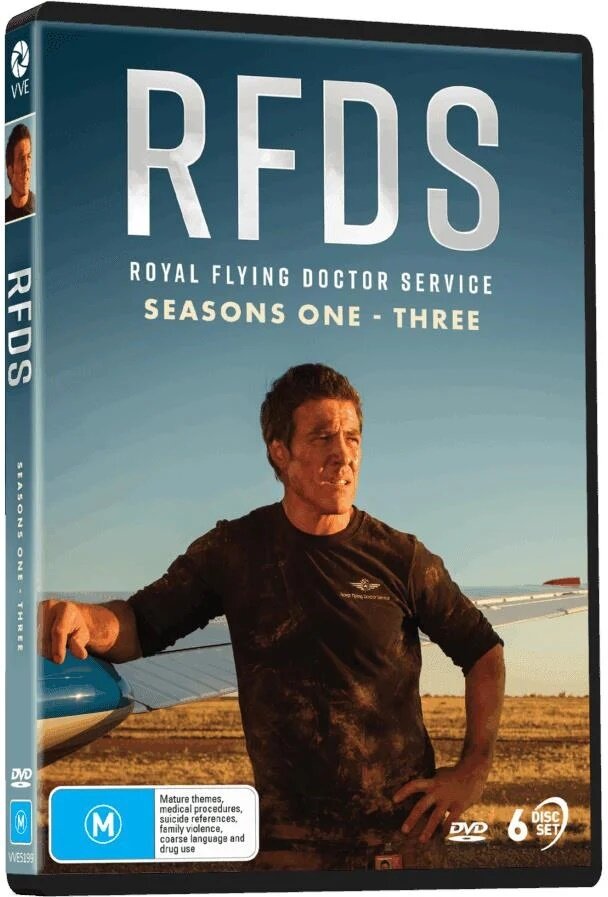 RFDS: Royal Flying Doctor Service - Seasons 1-3 Australian Release, 6 DVDs