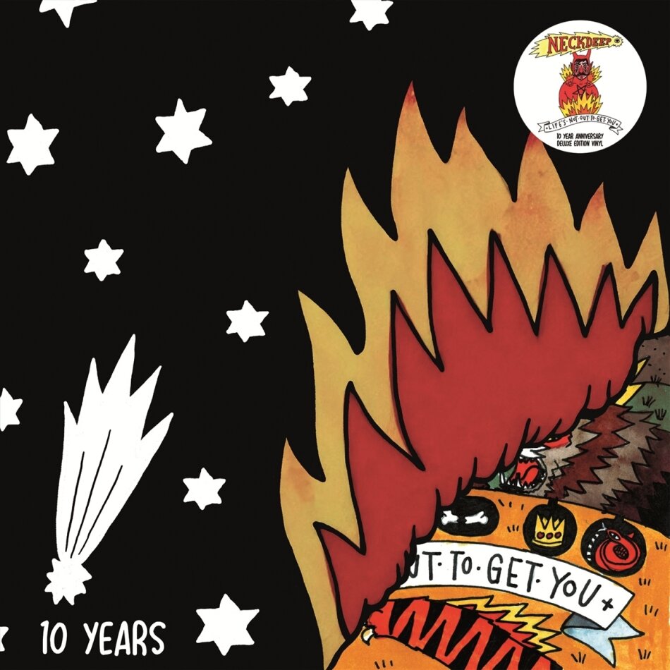 Neck Deep - Life's Not Out To Get You 2025 Reissue, 10th Anniversary Edition, Deluxe Edition, LP