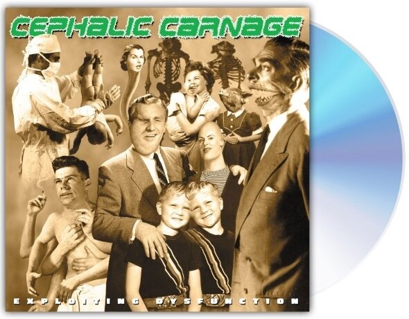 Cephalic Carnage - Exploiting Dysfunction 2025 Reissue, Relapse, Anniversary Edition, Deluxe Edition, 2 CDs