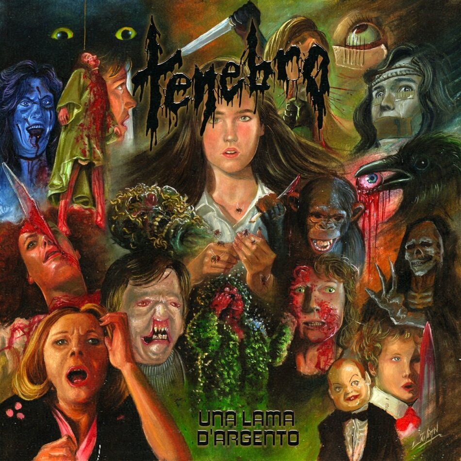 Tenebro - Una Lama D Argento Yellow Vinyl, LP