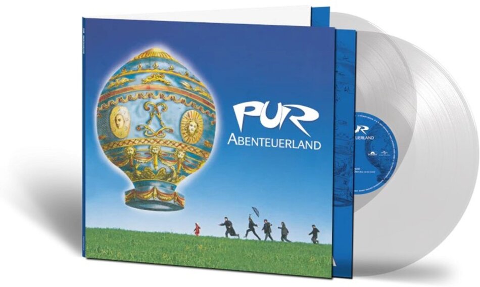 Pur - Abenteuerland 2025 Reissue, 2002 Remaster, EMI, Crystal Clear Vinyl, 2 LPs