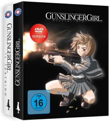 Gunslinger Girl - Staffel 1 & 2 (Bundle, Gesamtausgabe, 4 DVDs)