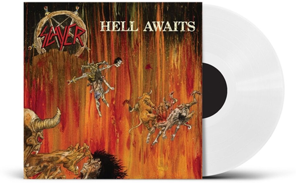 Slayer - Hell Awaits 2026 Reissue, HD Exclusive, White Vinyl, LP