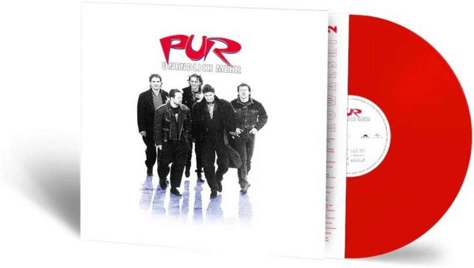 Pur - Unendlich Mehr 2025 Reissue, 2002 Remaster, EMI, Red Vinyl, LP