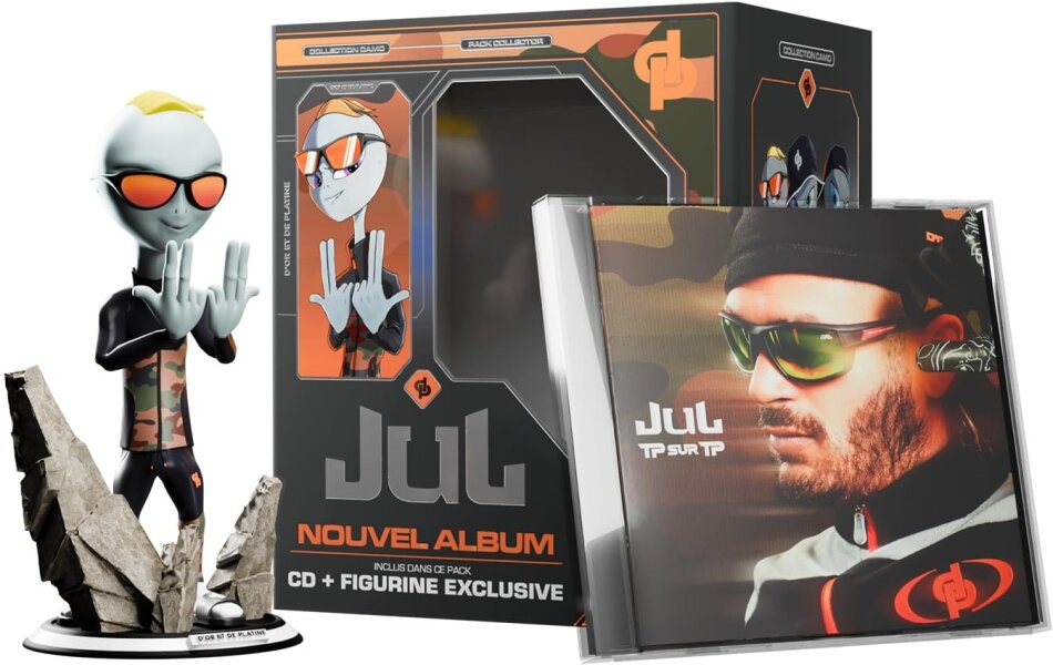 Jul - TP sur TP with Figurine, 2 CDs