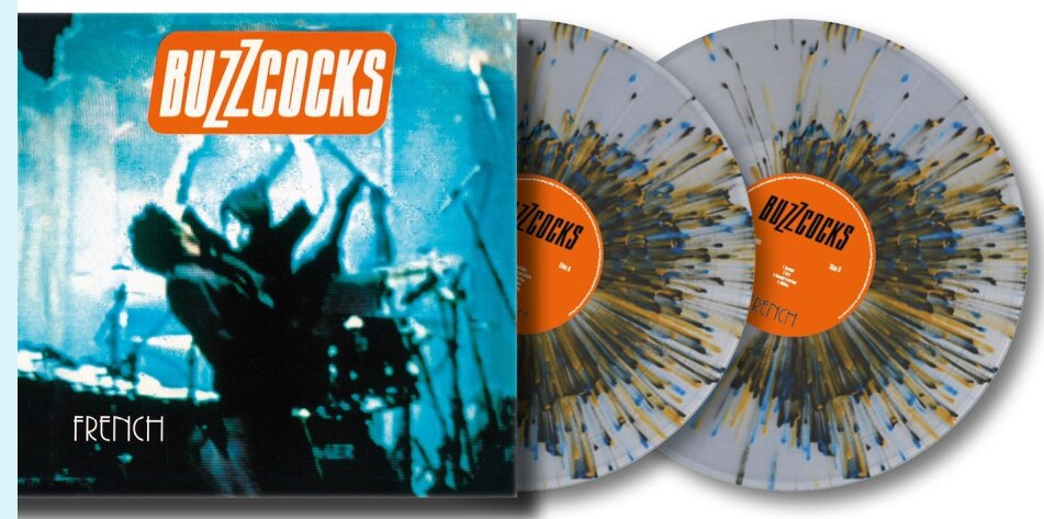 Buzzcocks - French 2025 Reissue, Indie Exclusive, Reissued Sounds, Limited Edition, Crystal Splatter Vinyl, 2 LPs