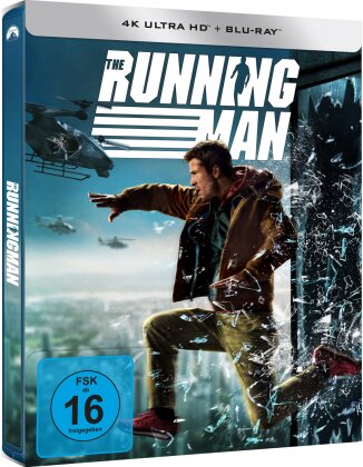 The Running Man (2025) (Limited Edition, Steelbook, 4K Ultra HD + Blu-ray)