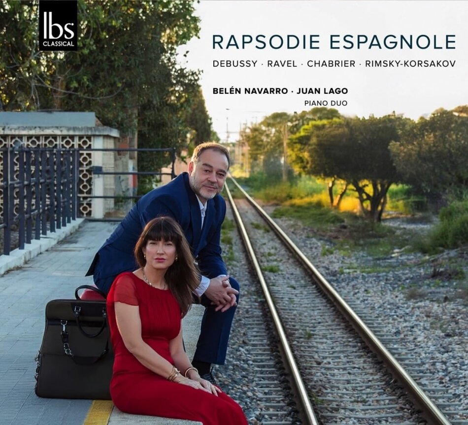 Belen Navaroo - Juan Lago - Piano Duo, Claude Debussy (1862-1918), Maurice Ravel (1875-1937), Emmanuel Chabrier (1841-1894), … - Rapsodie Espagnole Digipack