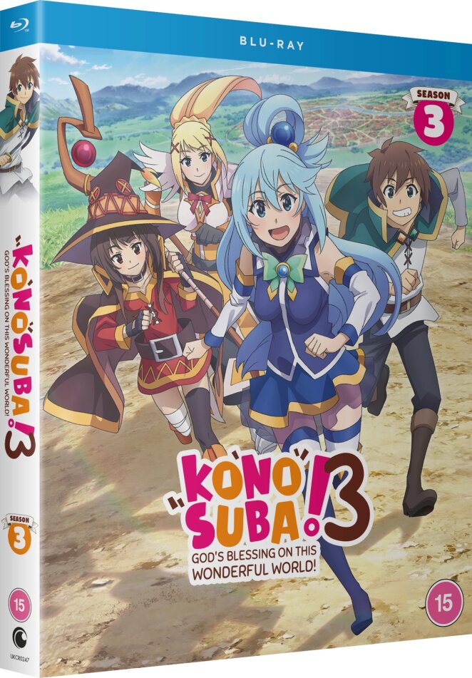KonoSuba: God's Blessing On This Wonderful World - Season 3 2 Blu-rays
