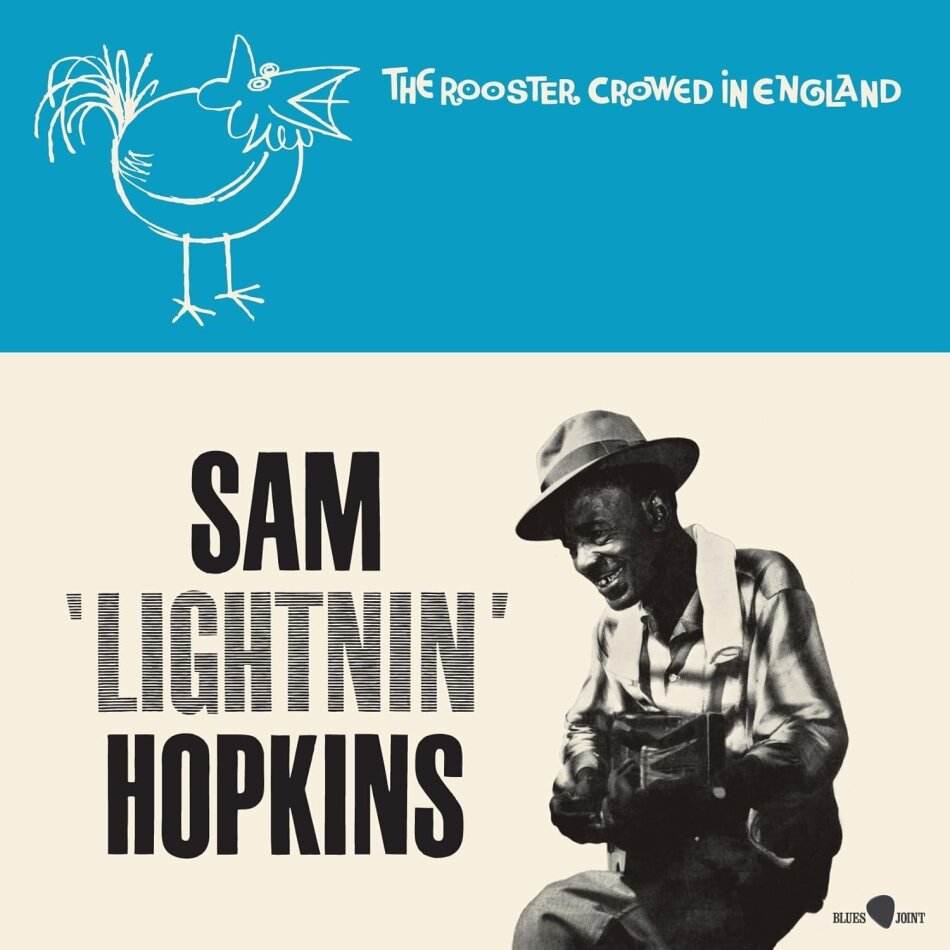 Lightnin' Hopkins - The Rooster Crowed In England Blues Joint, 2026 Reissue, 2 Bonustracks, Limited Edition, LP