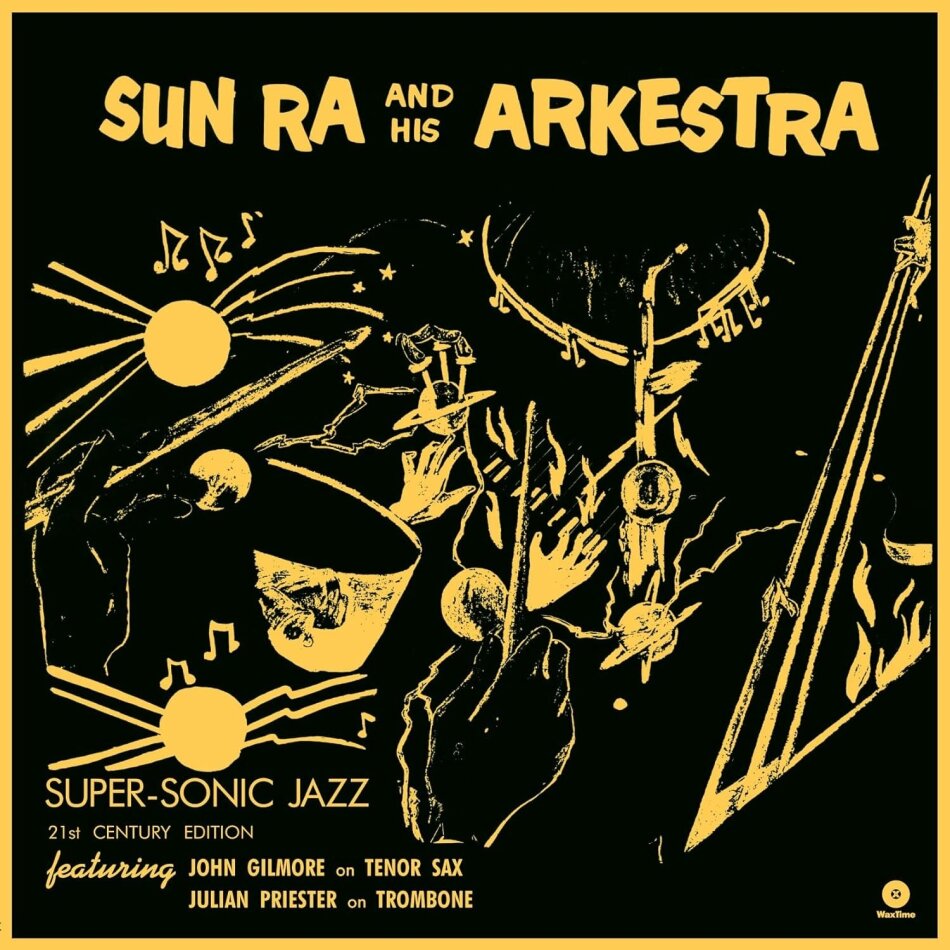 Sun Ra - Super Sonic Jazz Waxtime, 2026 Reissue, Limited Edition, LP