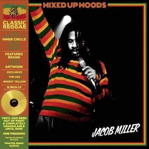 Jacob Miller (Inner Circle) - Mixed Up Moods 2026 Reissue, Limited Edition, Yellow Vinyl, LP
