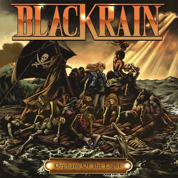 Blackrain - Orphans Of The Light Orange Vinyl, 2 LPs