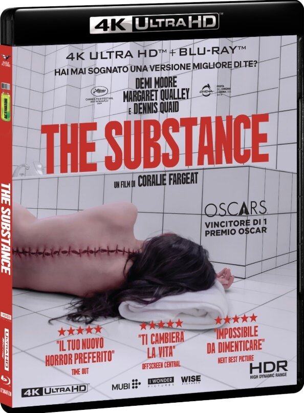 The Substance (2024) 4K Ultra HD + Blu-ray