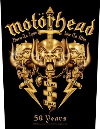 Motorhead - Core 50Th Backpatch